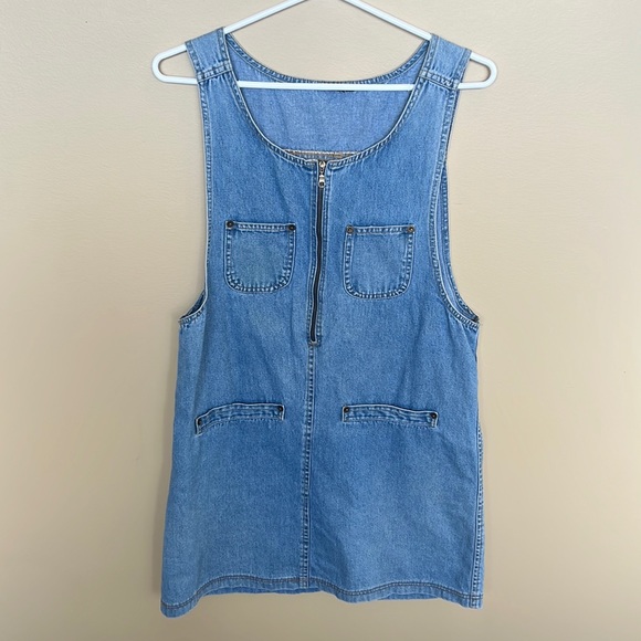 Medium to Light Wash Denim Dress - Picture 1 of 5
